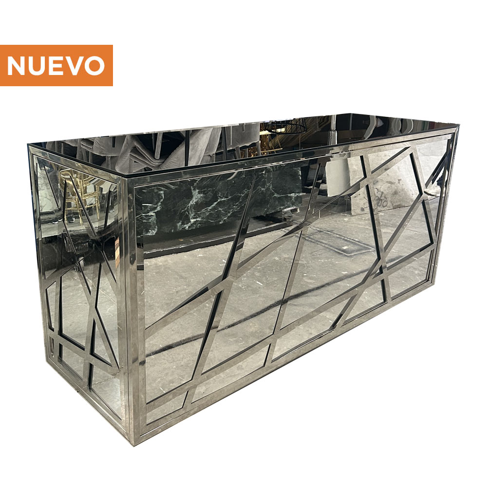 Barra Cromada con Espejo