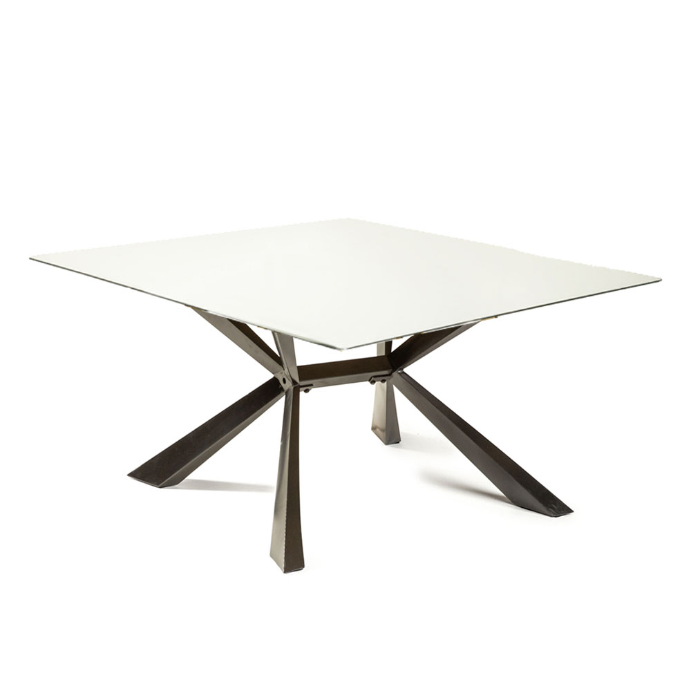 Cubierta de espejo cuadrada con base patas araña