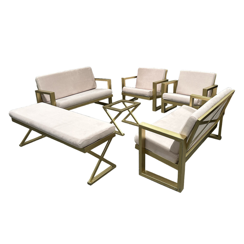 Sala Gold Rosa para 10 Personas